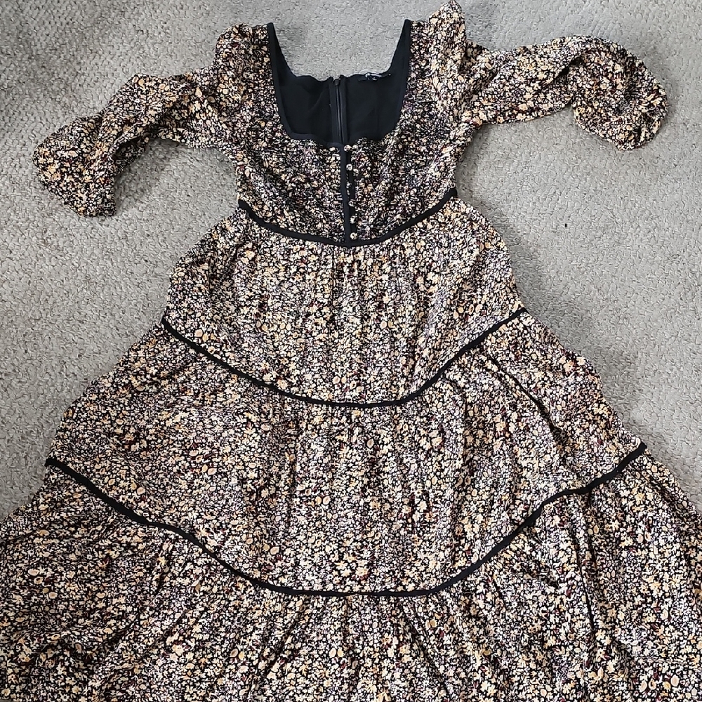 Madewell Long Sleeve Maxi Peasant Dress Size 4
